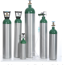 Aluminum Portable Medical Oxygen Gas Cylinder